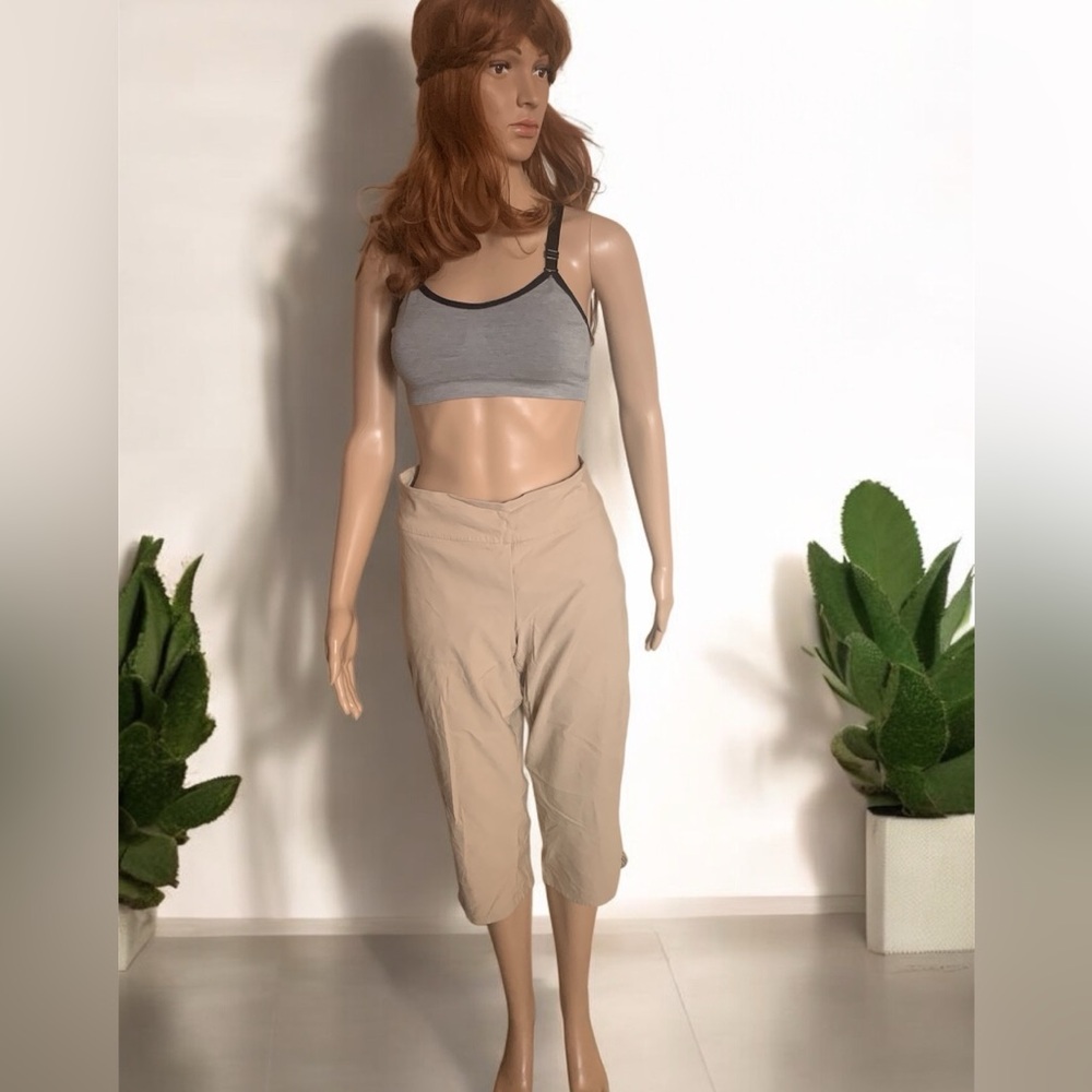 Beige Capri Pants - Size 14